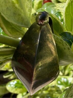 Georg Jensen Mid Century Modern Sterling Hoop Earrings - Model Number 126 B